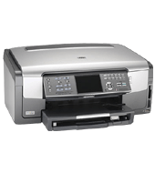 Hewlett-Packard HP Photosmart 3310 All In One Inkjet Printer Includes Wired and Wireless network Integrated  negative/slide adap