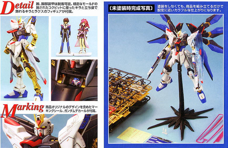 MG 1/100 Gundam Strike Freedom - Model Kit image