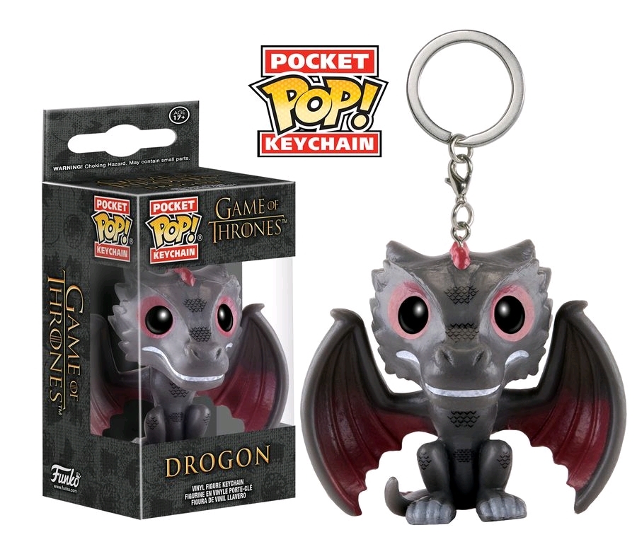 Game of Thrones - Drogon Pocket Pop! Key Chain