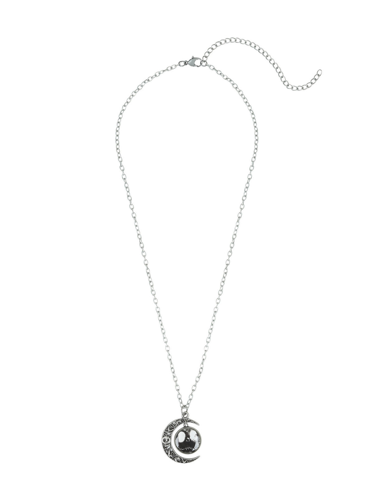 Neon Tuesday: Nightmare Before Christmas - Jack & Moon Necklace image