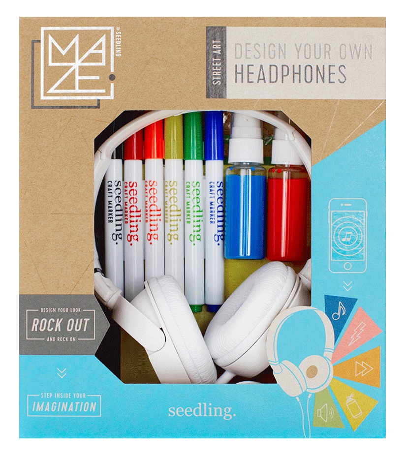 Seedling: Design your own Headphones - Street Art image