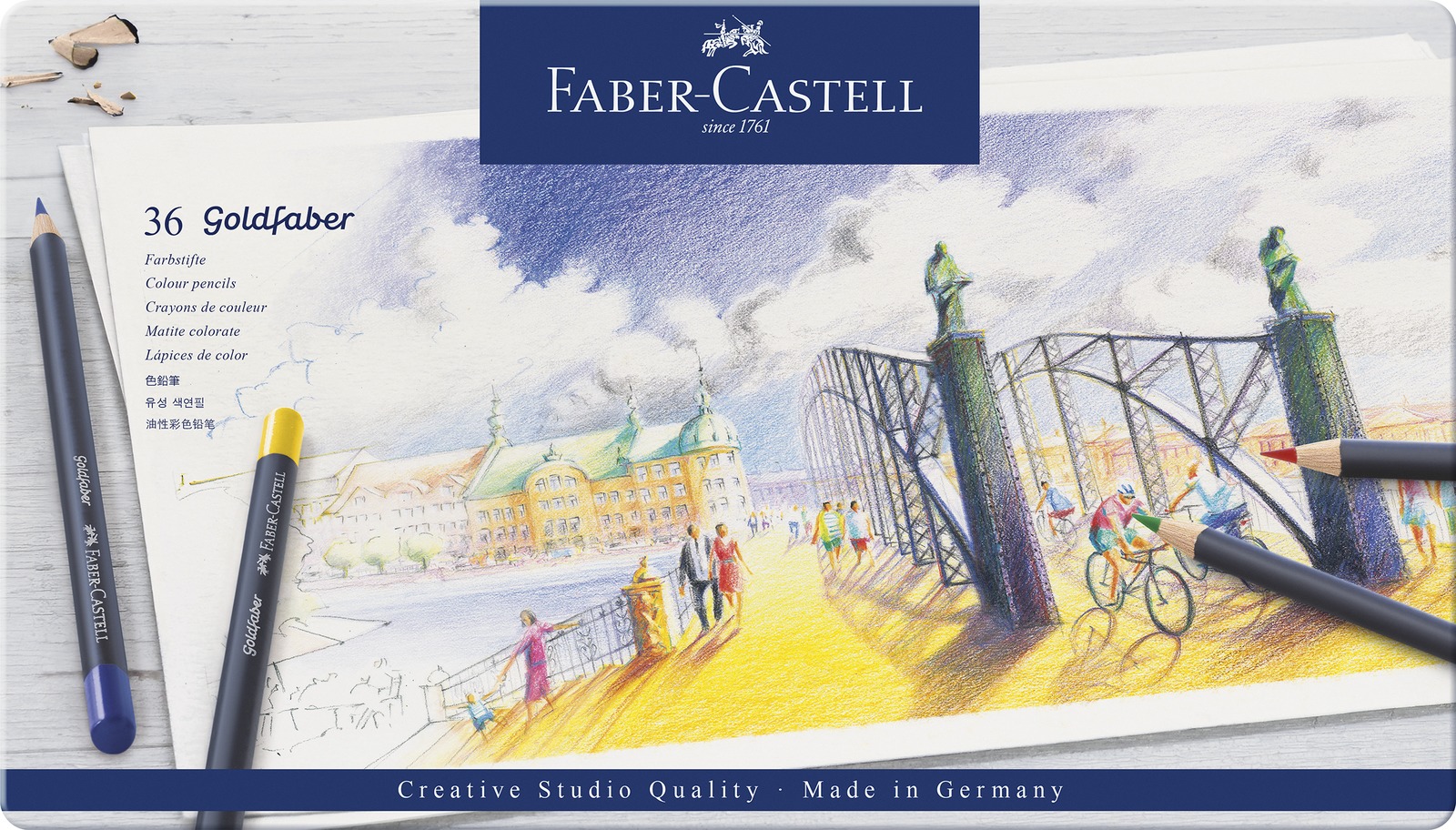 Faber-Castell: Goldfaber (Tin of 36) image