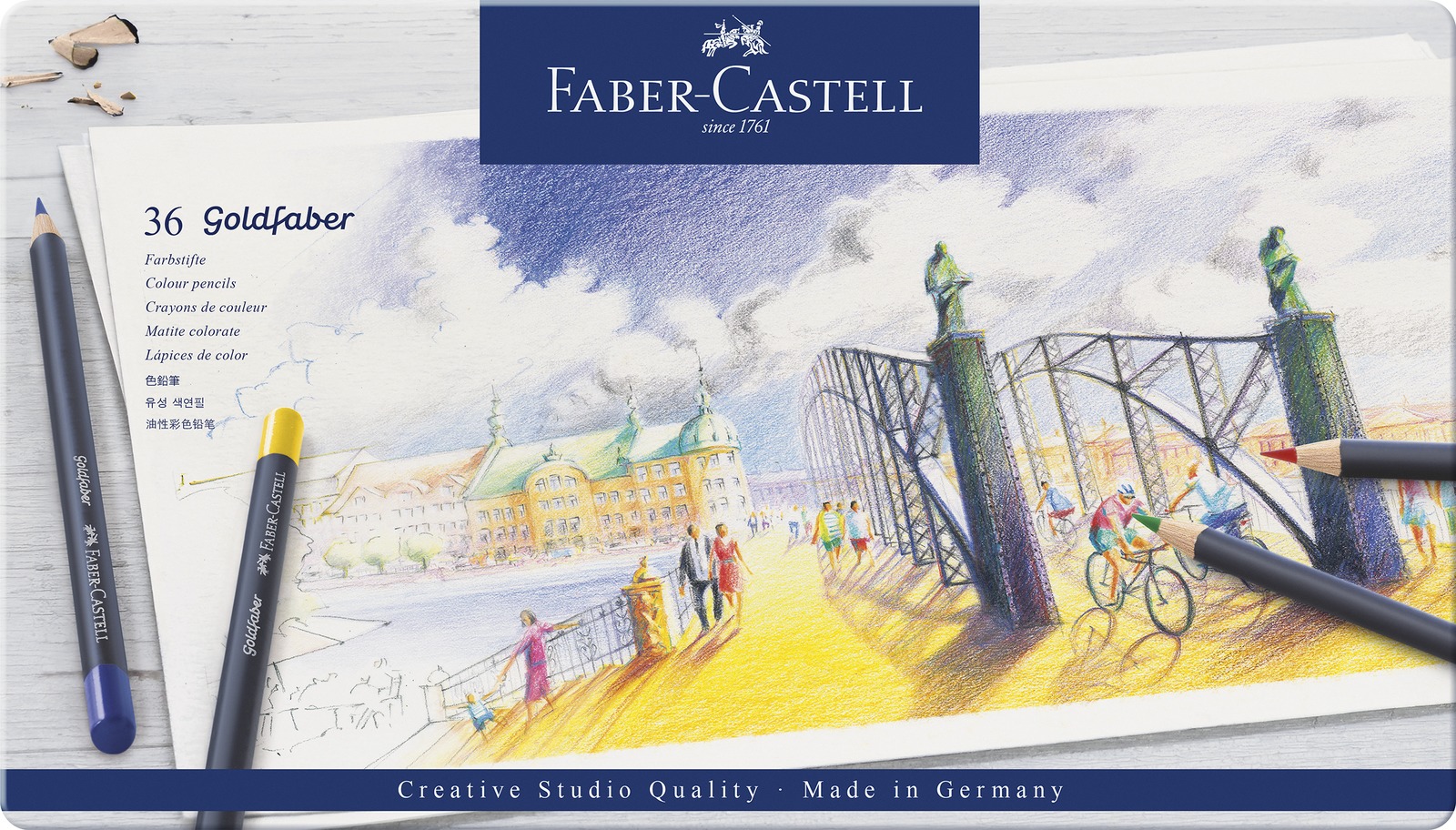 Faber-Castell: Goldfaber (Tin of 36)