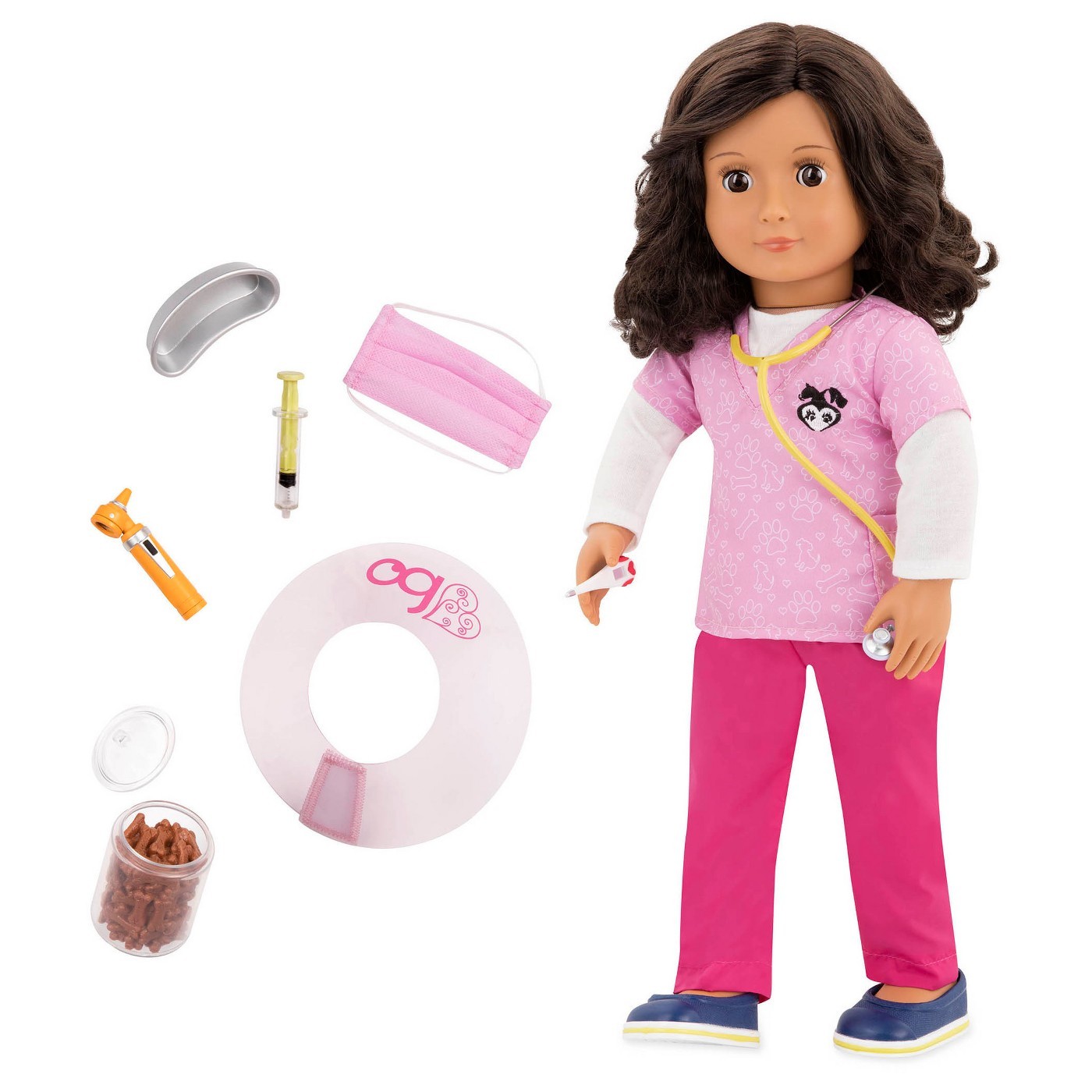 Our Generation: 18" Professional Vet Doll - Paloma image