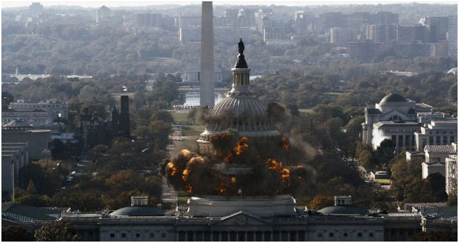 White House Down on DVD image
