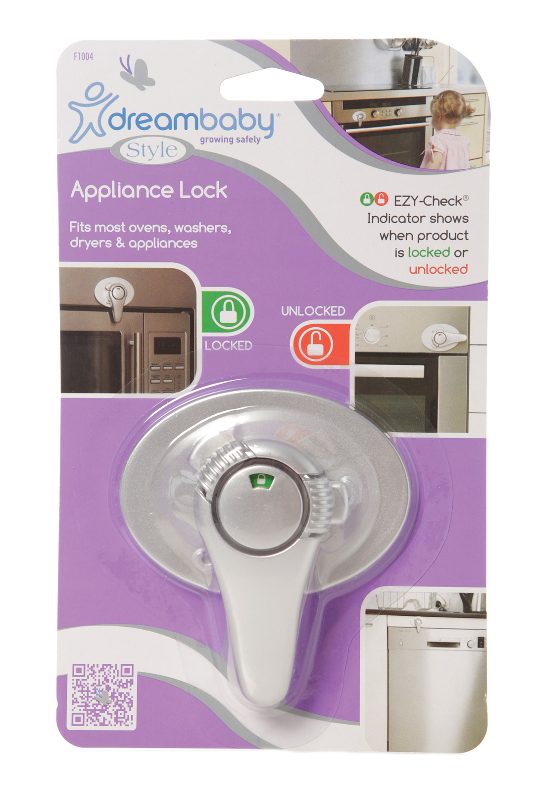 Dream Baby Ezy-Check Appliance Lock (Silver) image