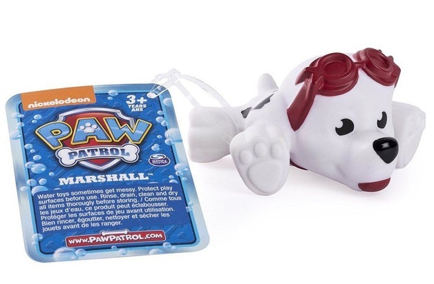 marshall bath toy