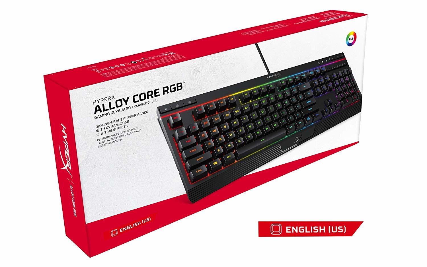 HyperX Alloy Core RGB Gaming Keyboard for PC image