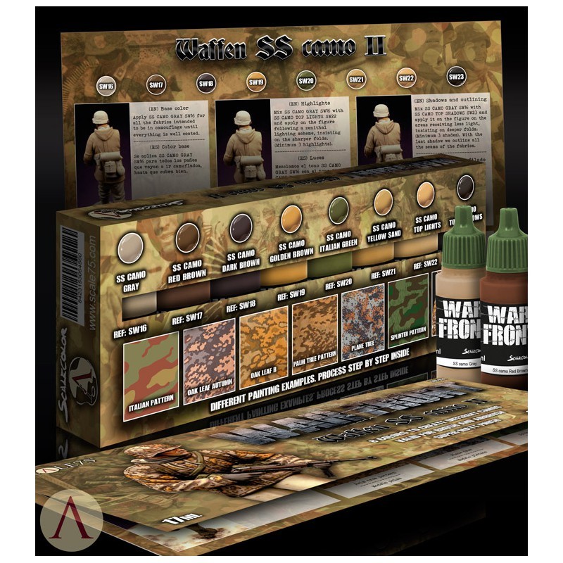 Scale75 Paint Set Waffen SS Camo 2 at Mighty Ape NZ