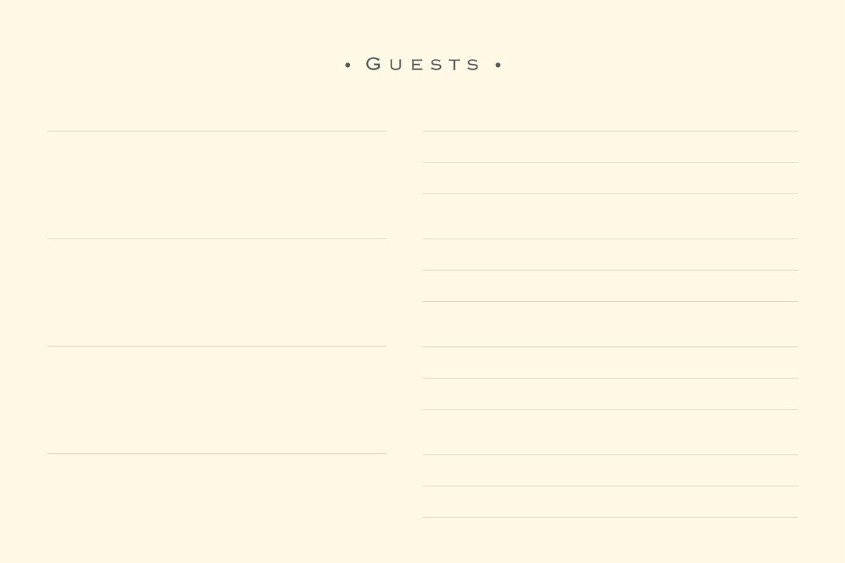 Artisan Guest Book (Midnight) image