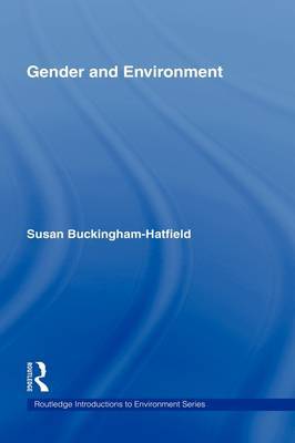 Gender and Environment on Hardback by Susan Buckingham