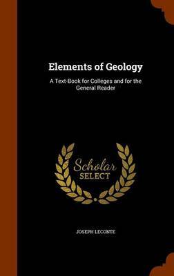 Elements of Geology by Joseph LeConte image
