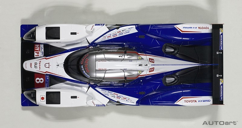 1/18 Toyota TS040 Hybrid Lemans 2014 - Diecast Model image