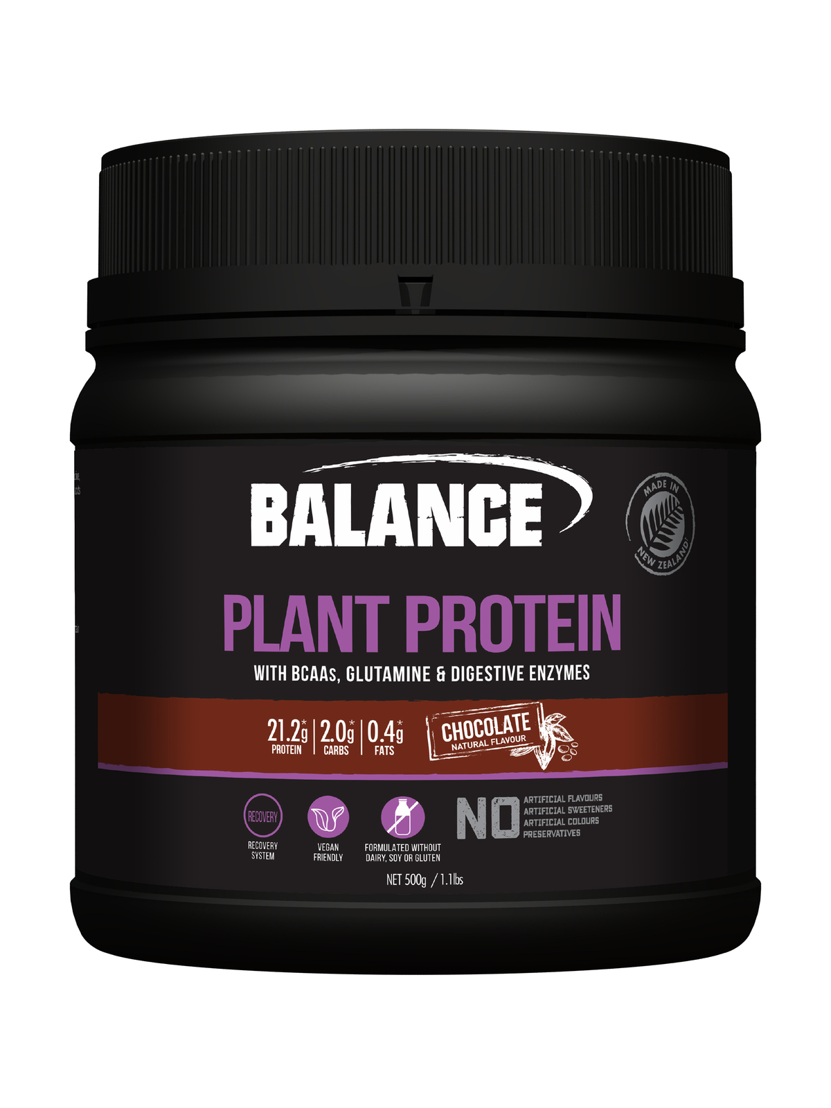 Balance Plant Protein - Chocolate (500g) image