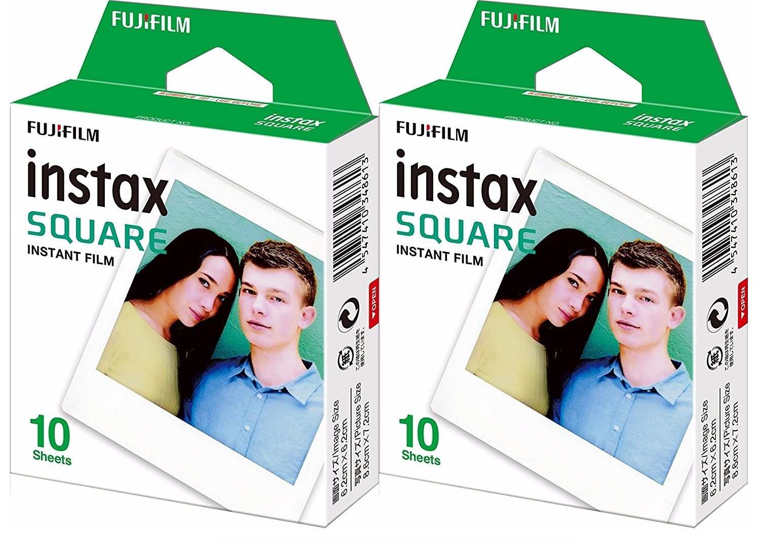 Fujifilm Instax Square Film 20 Pack White image