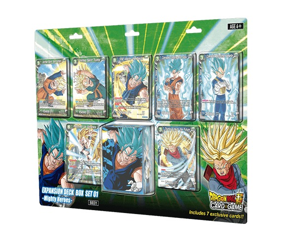 Dragon Ball Super TCG: Mighty Heroes Expansion Deck Box Set image