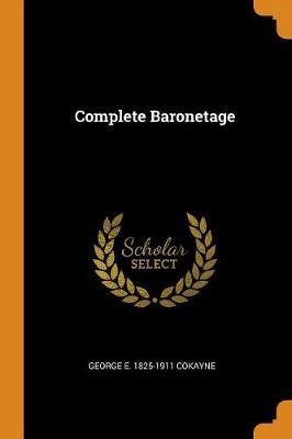 Complete Baronetage image