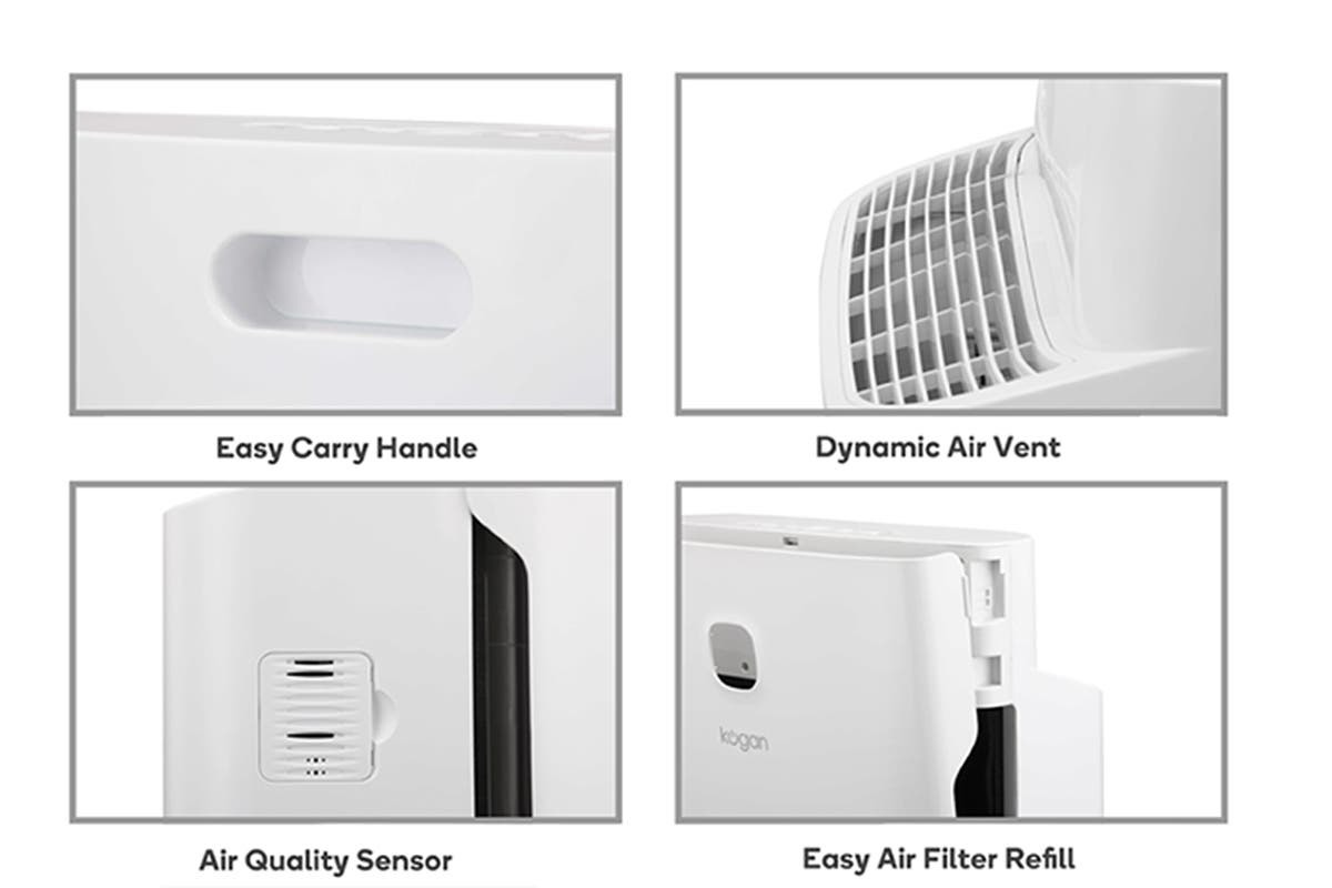 Buy Kogan SmarterHome 5Stage Air Purifier 3S with H13 Filter (340 CADR