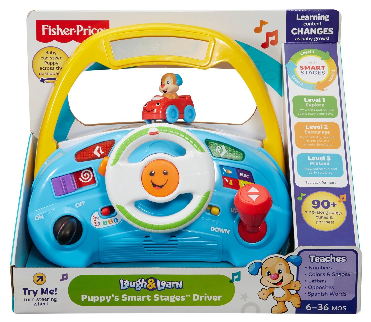 Fisher-Price: Laugh & Learn Puppy's Smart Stages Driver