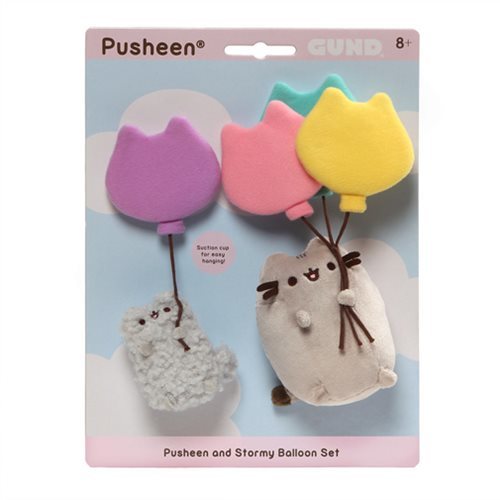 Pusheen & Stormy Balloons - Plush Set image