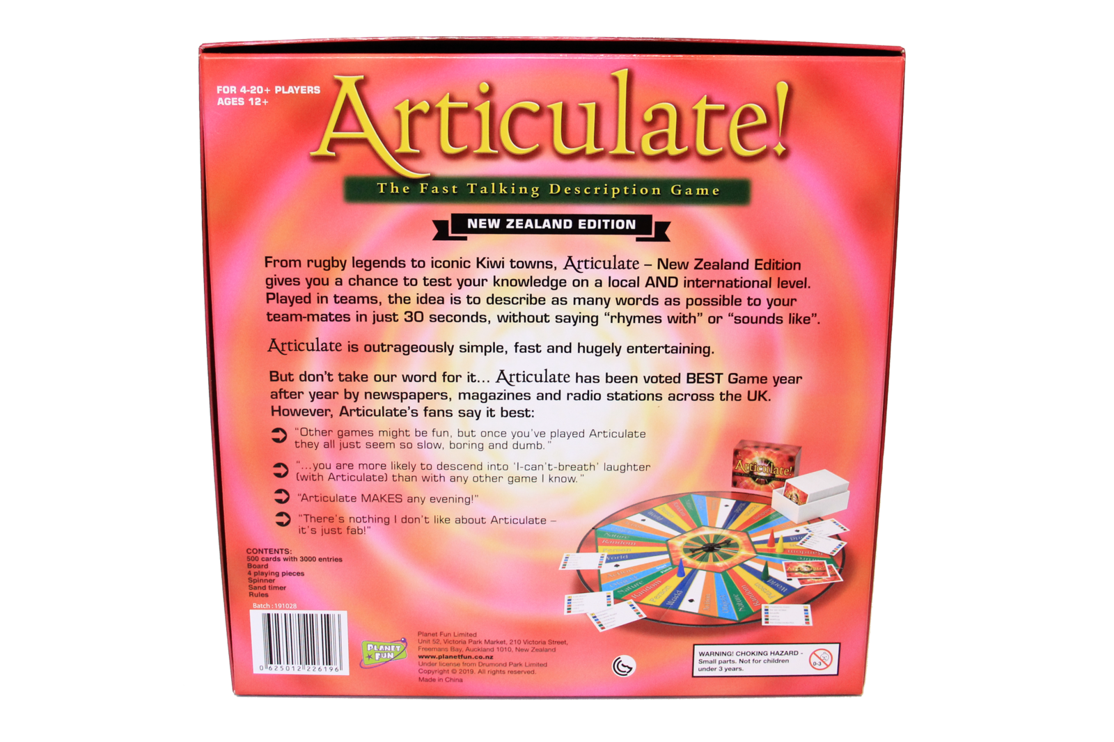 Articulate! New Zealand Edition (Board Game)