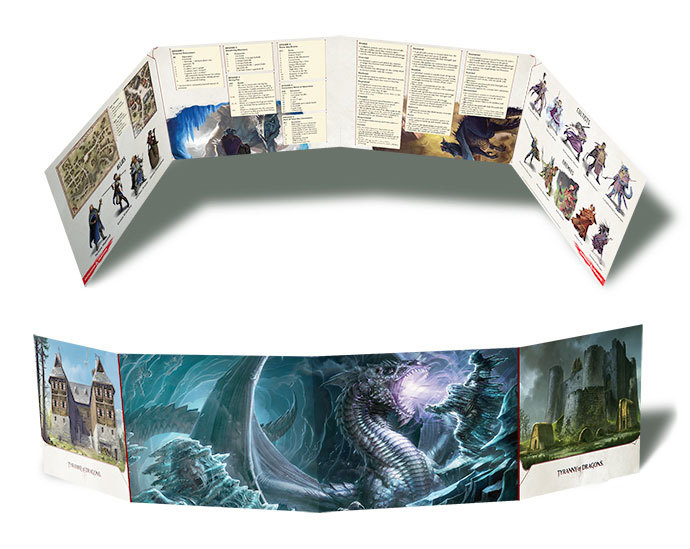 D&D: Tyranny of the Dragons DM's Screen image