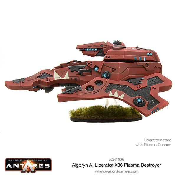 Beyond the Gates of Antares: Algoryn Liberator with Plasma Destroyer