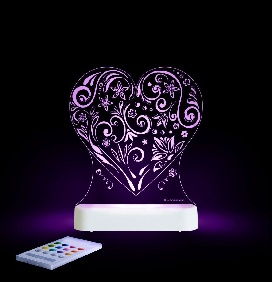 Aloka: Night Light - Love Heart image