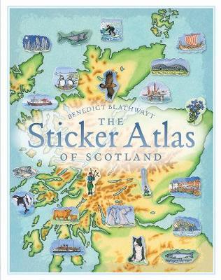 The Sticker Atlas of Scotland by Benedict Blathwayt image