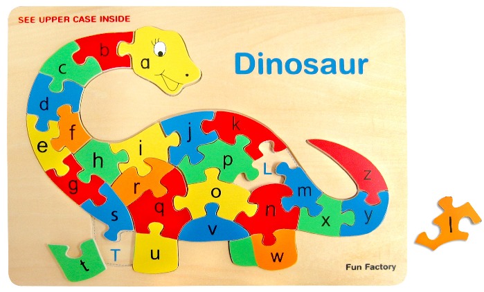 Fun Factory: Dinosaurs Raised Puzzles