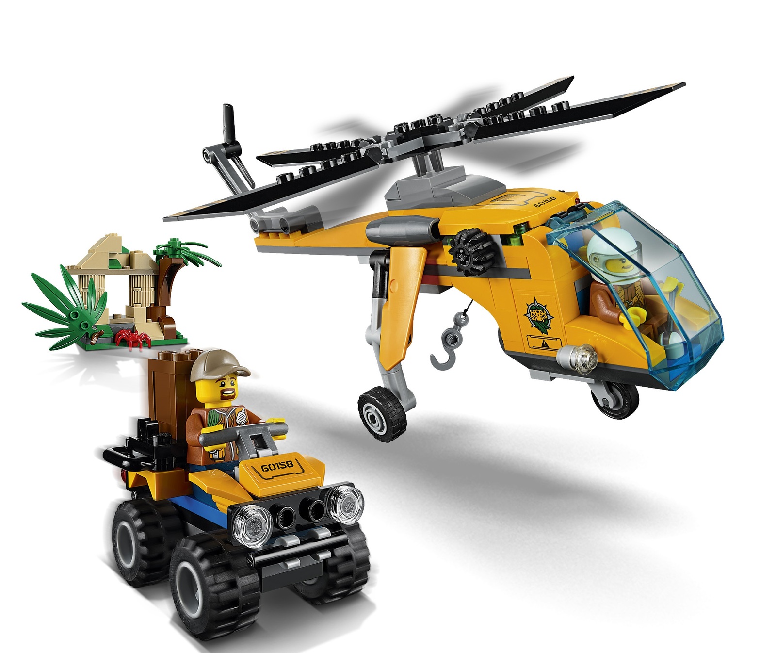 Buy LEGO City Jungle Cargo Helicopter (60158) at Mighty Ape NZ