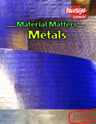 Freestyle Express Material Matters Metals Hardback by Carol Baldwin image