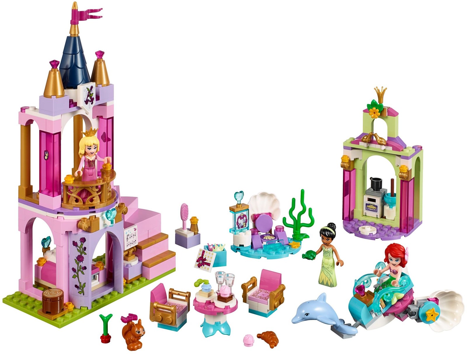 LEGO Disney - Ariel, Aurora, & Tiana's Royal Celebration (41162) image