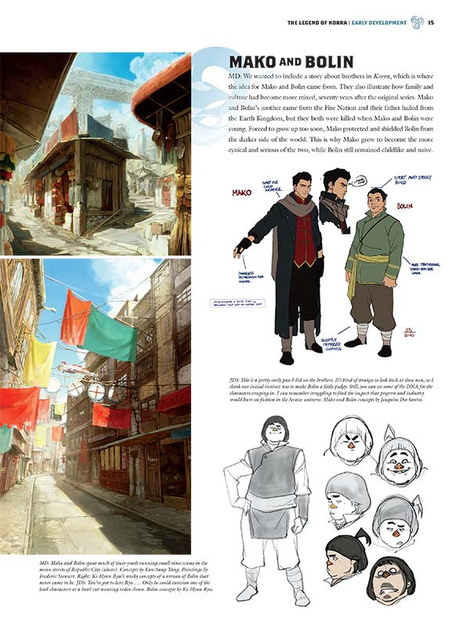 The Legend of Korra: The Art of the Animated Series: Book One: Air by Michael Dante DiMartino image