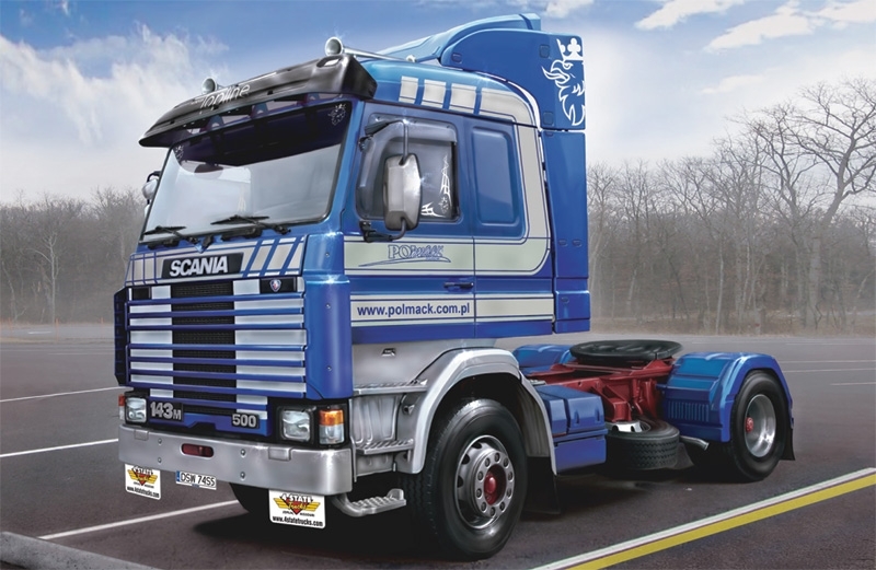 Italeri: 1:24 Scania 143m Topline 4x2 - Model Kit image