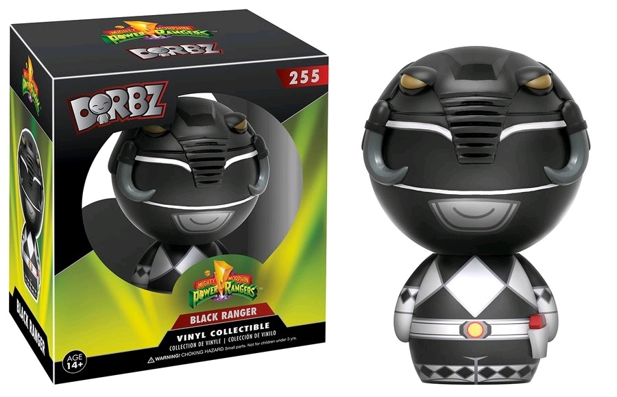 Power Rangers - Black Ranger Dorbz Vinyl Figure image