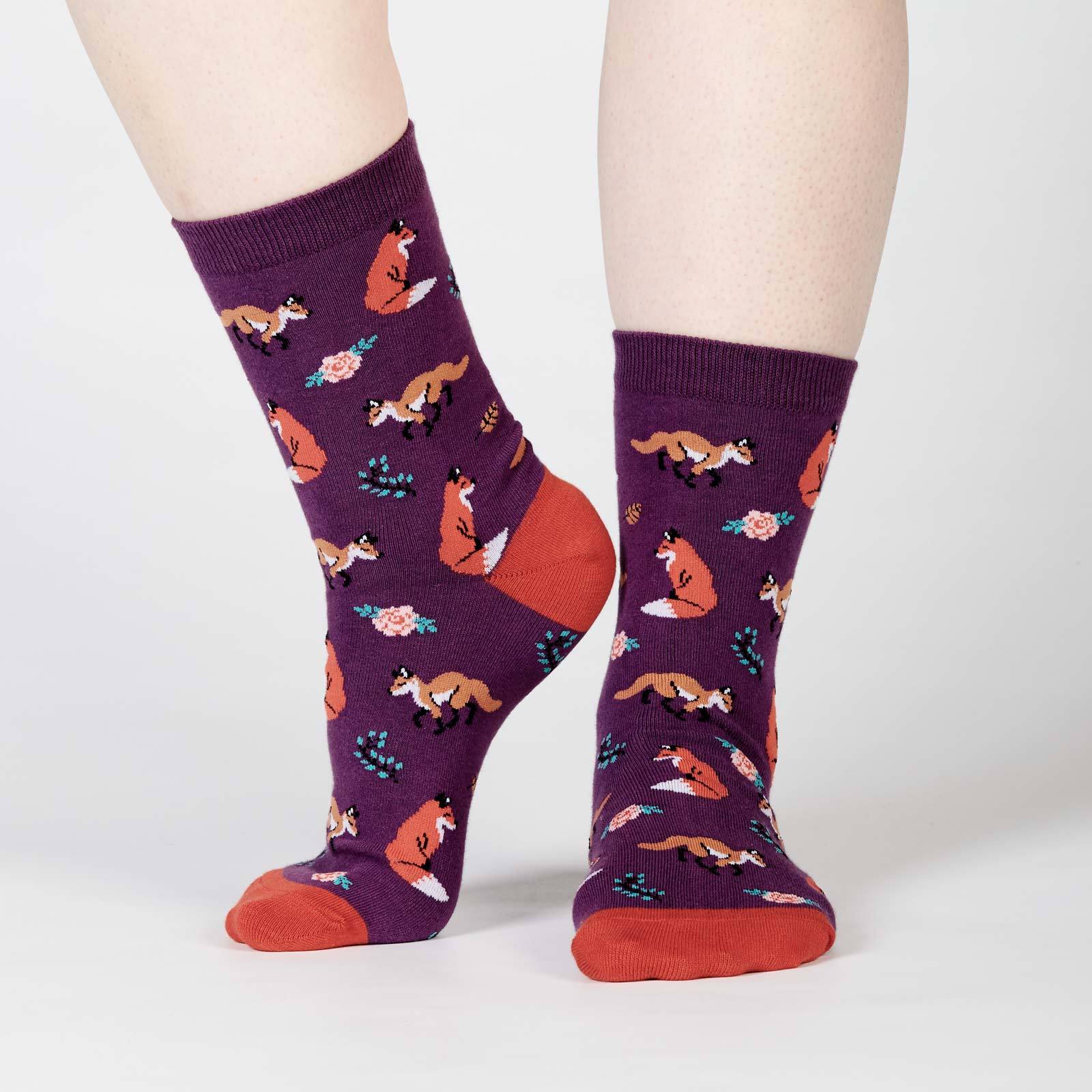 SOCK it to Me: Women's - Fox Trot Crew Socks image