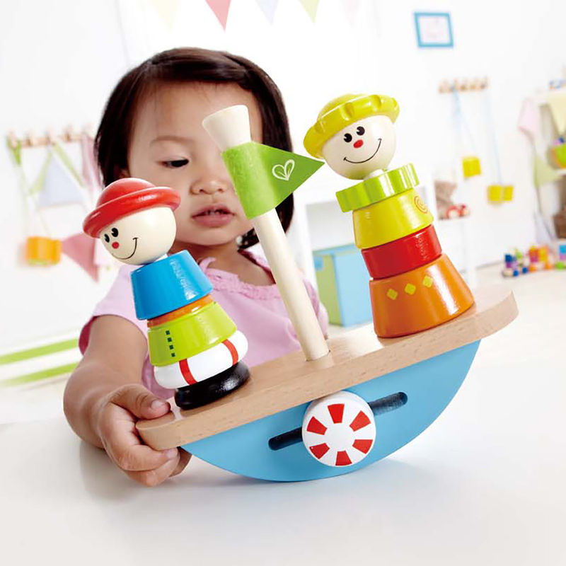 Hape: Balance Boat - Wooden image