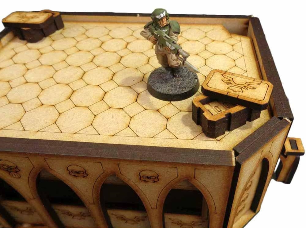 TTCombat: Tabletop Scenics - Gothic Bunker Mk II image