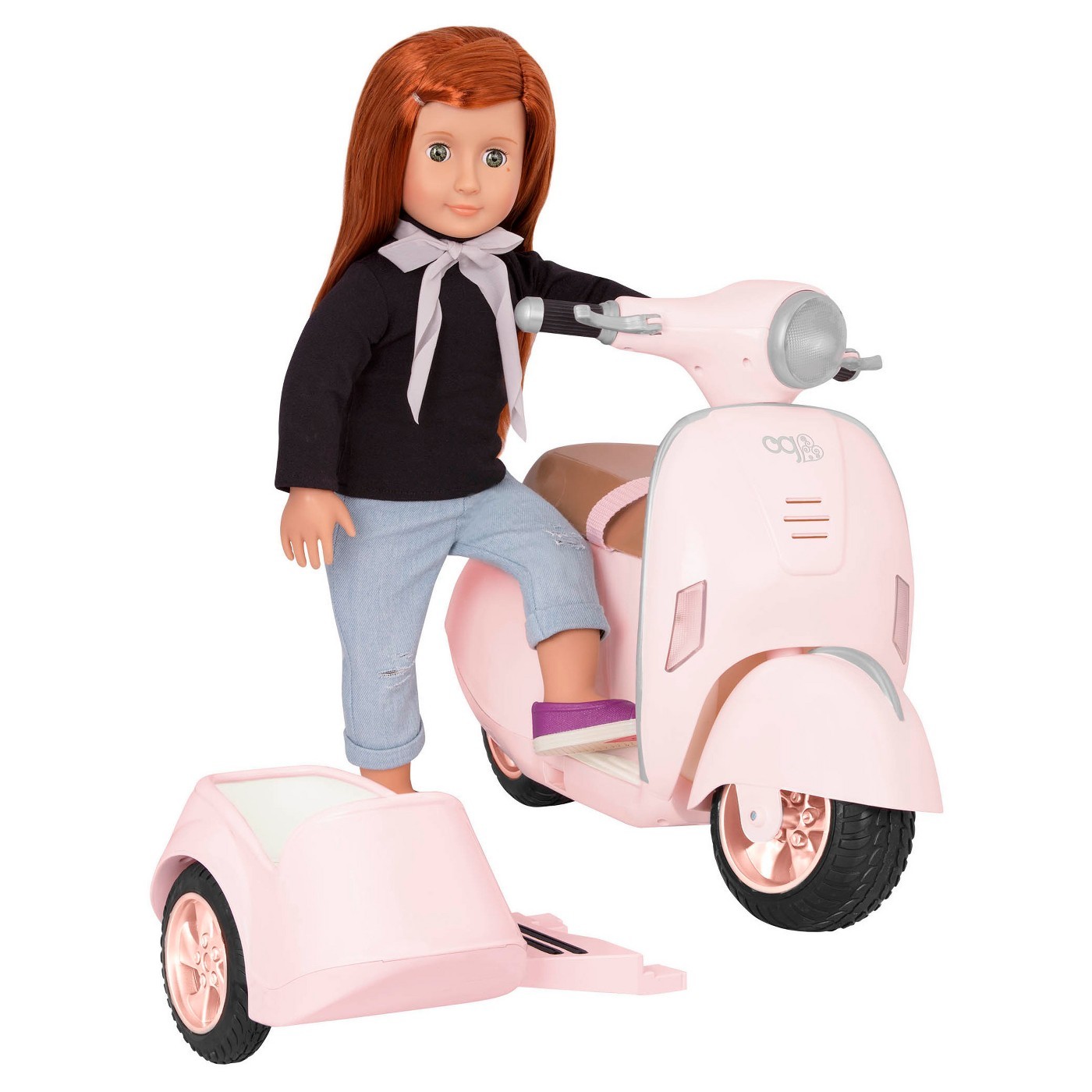 Our Generation: Ride in Style Scooter - With Sidecar image