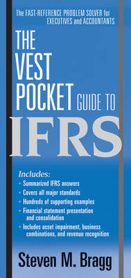 The Vest Pocket Guide to IFRS by Steven M. Bragg image