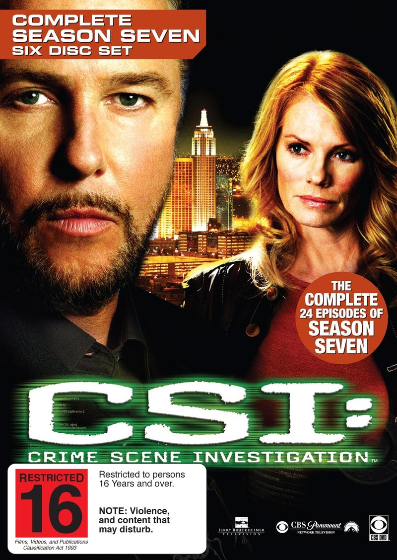 CSI - Las Vegas: Complete Season 7 (6 Disc Set) on DVD image