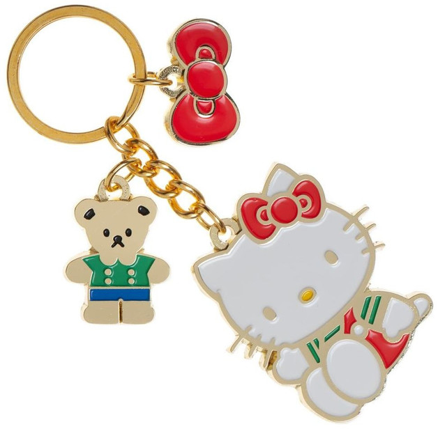 Hello Kitty Multi Charm Keychain at Mighty Ape Australia