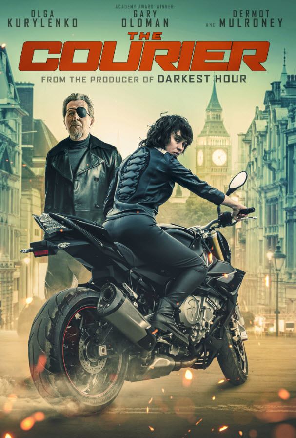 The Courier (2019) on DVD image