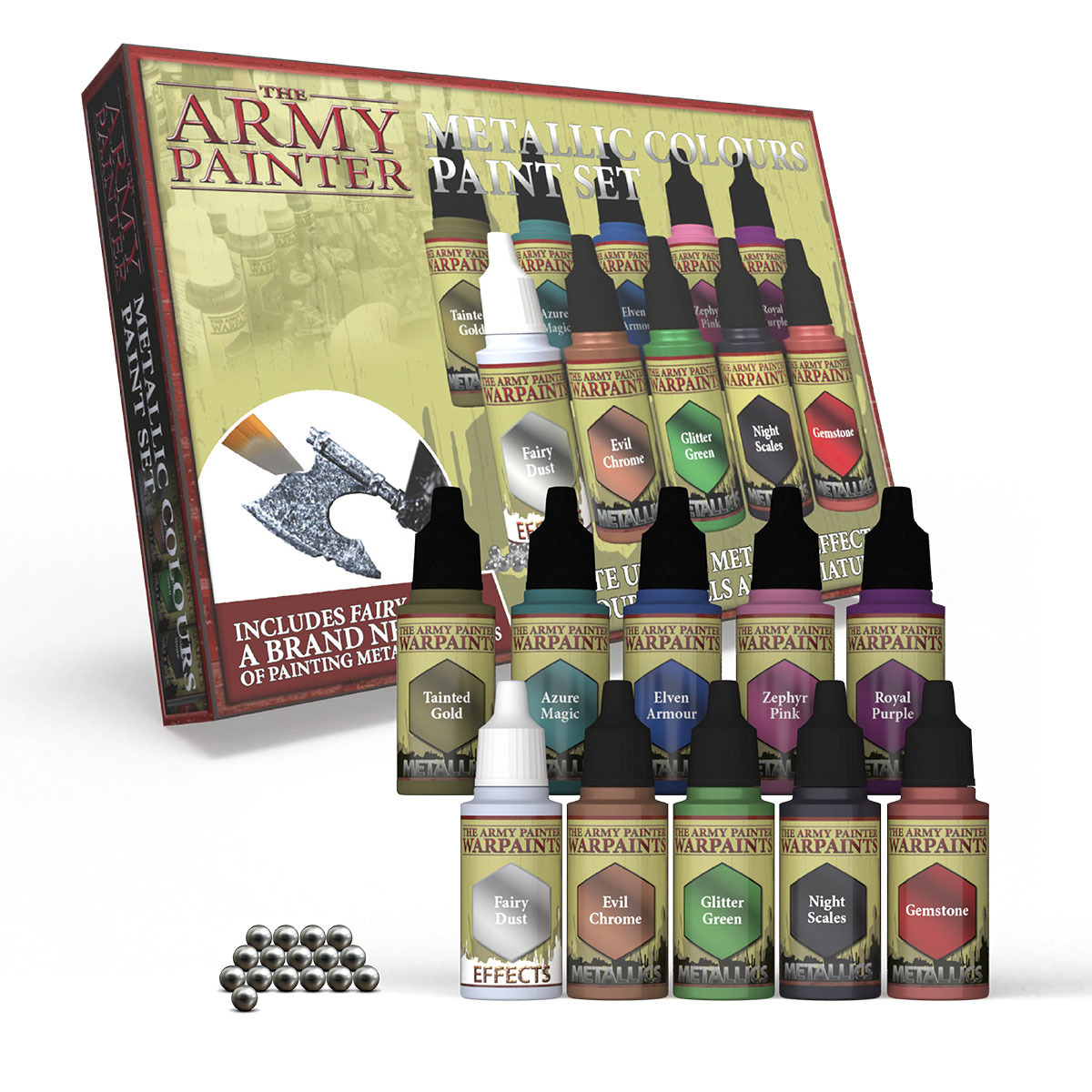 Army Painter: Warpaints - Metallic Colours Paint Set image