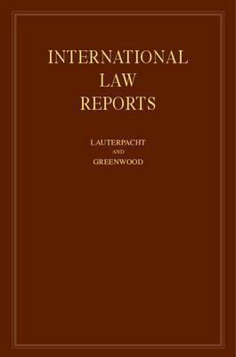 International Law Reports on Hardback