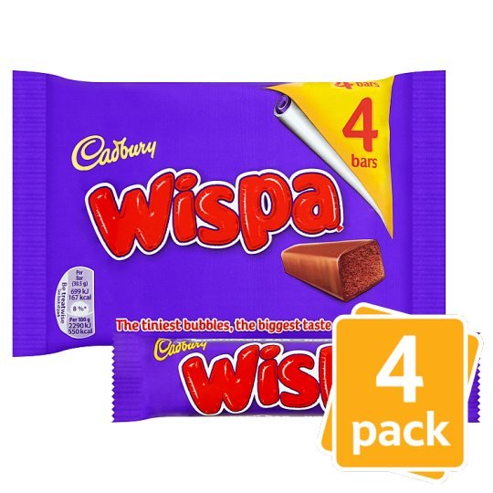 Cadbury Wispa Bar 4pk image