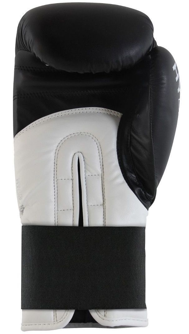 Buy Adidas Hybrid 100 Boxing Gloves Black/White (10oz) at Mighty Ape NZ