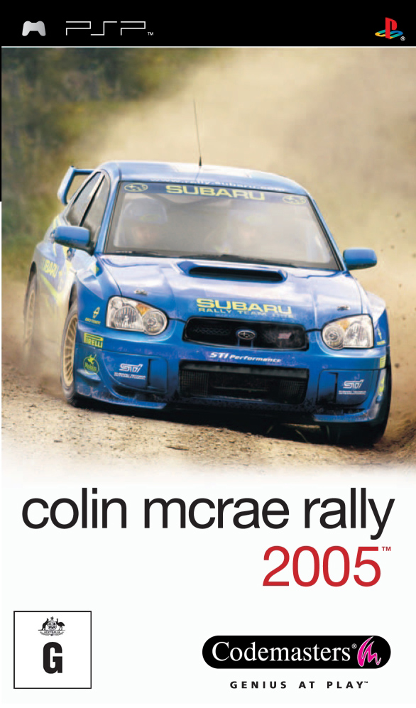 Colin McRae Rally 2005 on PSP