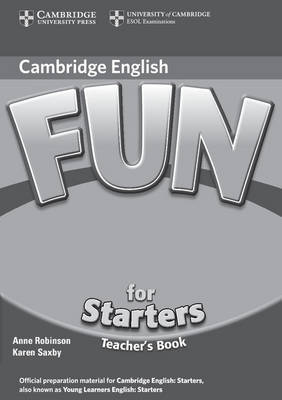 Fun for Starters Teacher's Book by Anne Robinson image